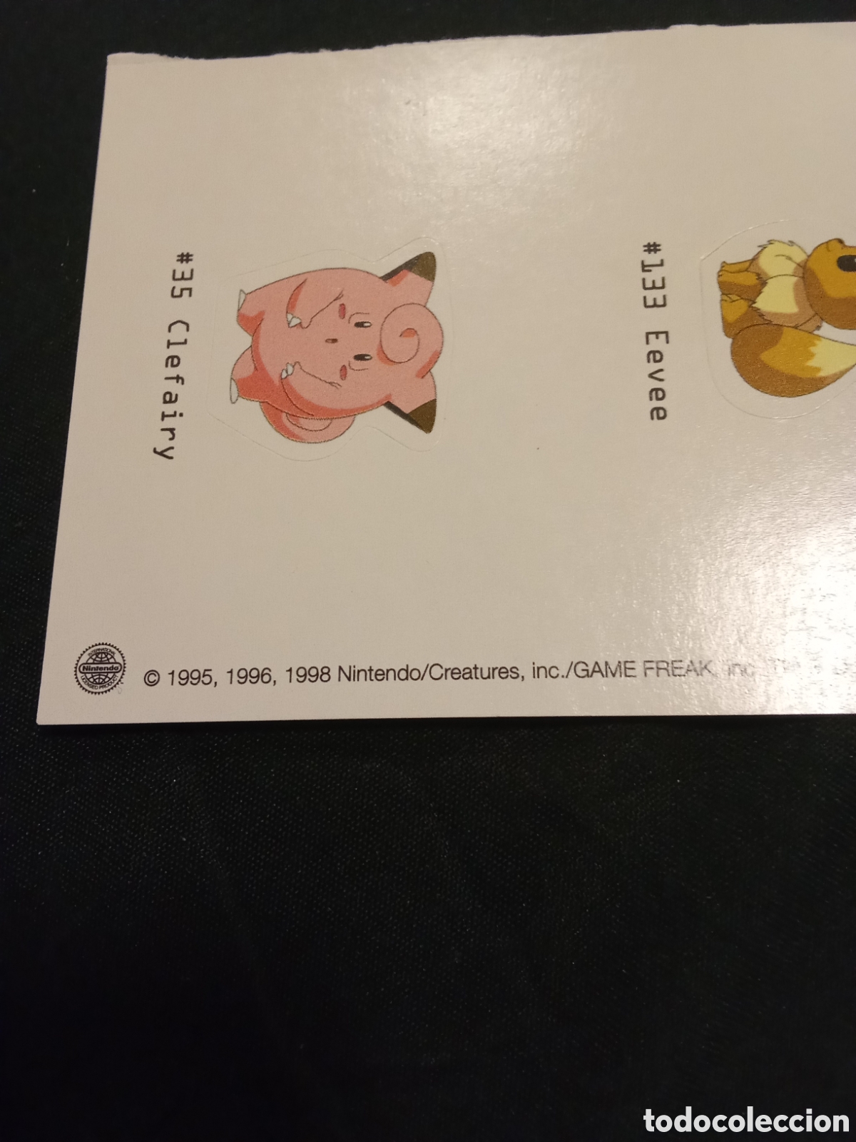 Videojuegos y consolas: PEGATINAS ANTIGUAS POK&Eacute;MON NINTENDO 1995/96 - Foto 2