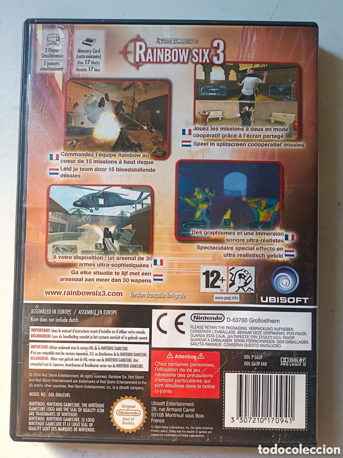 Videojuegos y consolas: Rainbow six 3 Gamecube - Foto 3