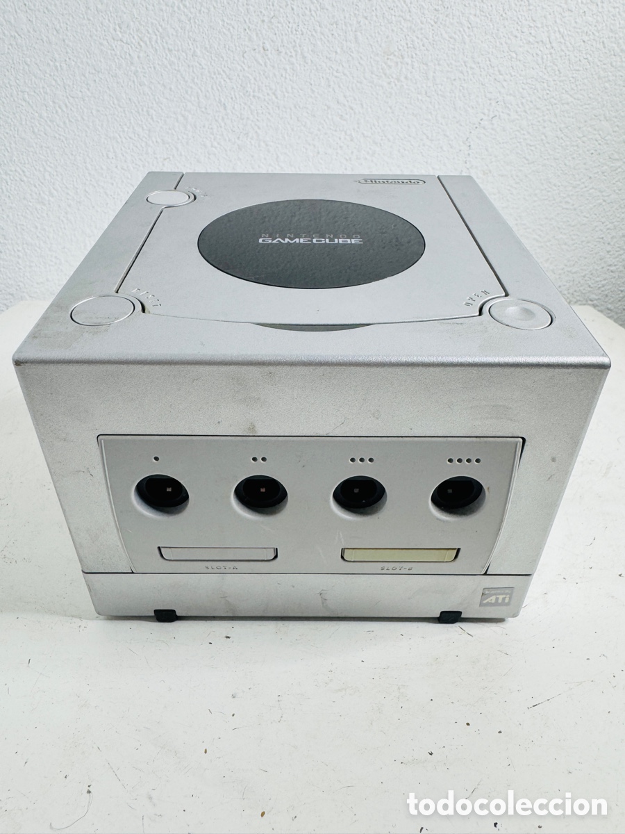 Videojuegos y consolas: Nintendo GameCube Platinum Silver Console - Foto 7