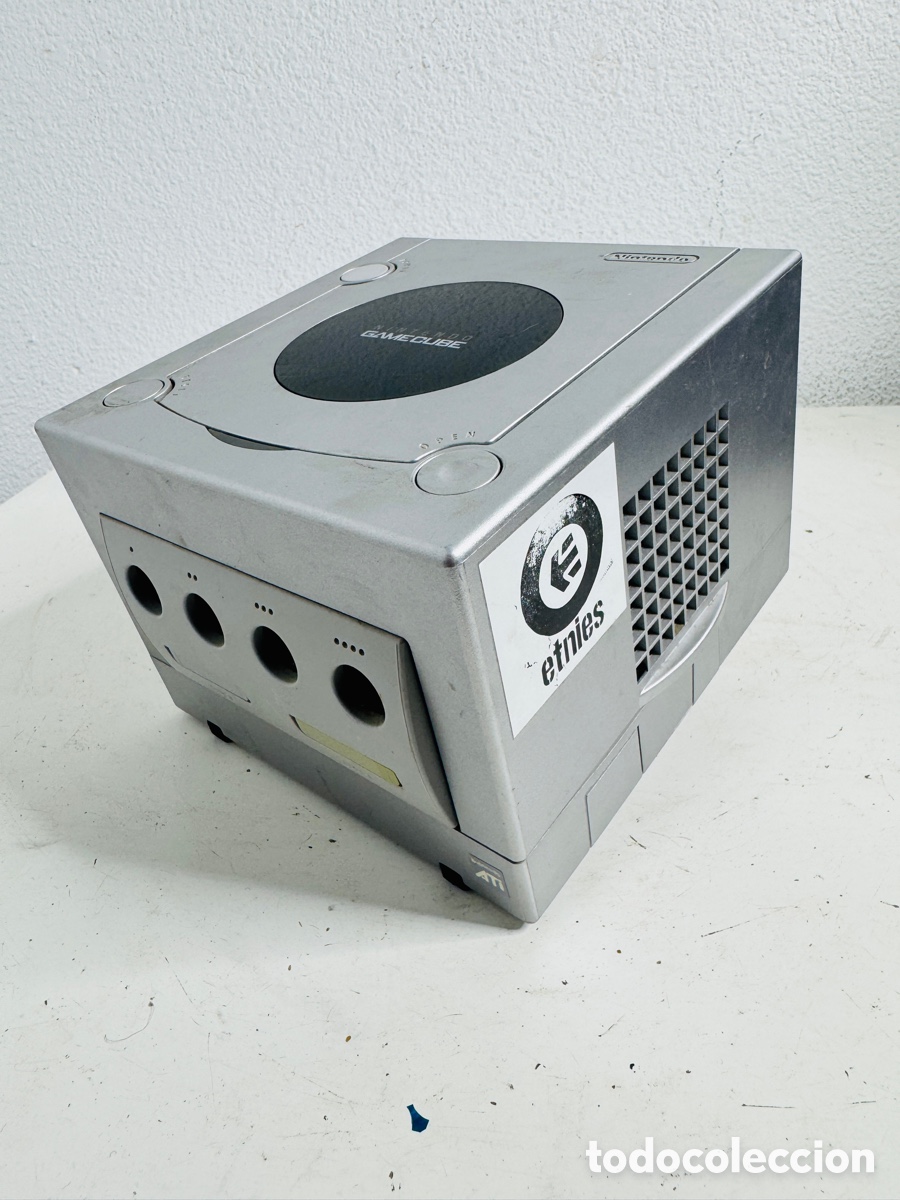 Videojuegos y consolas: Nintendo GameCube Platinum Silver Console - Foto 8