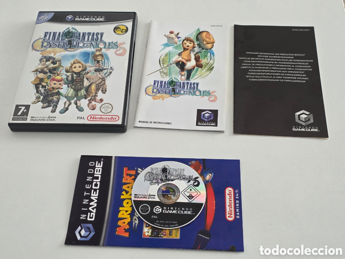 Videojuegos y consolas: final fantasy crystal chronicles gamecube completo pal - Foto 7