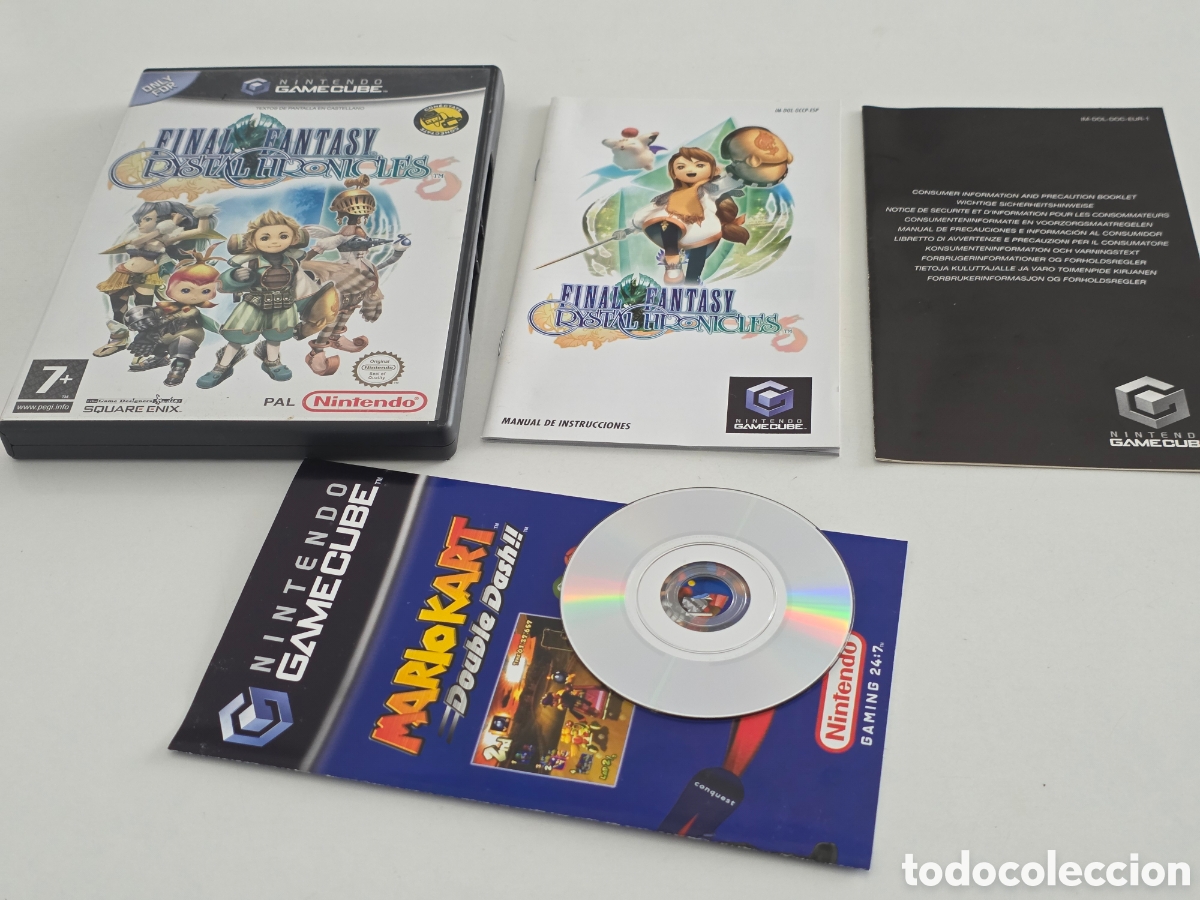Videojuegos y consolas: final fantasy crystal chronicles gamecube completo pal - Foto 8