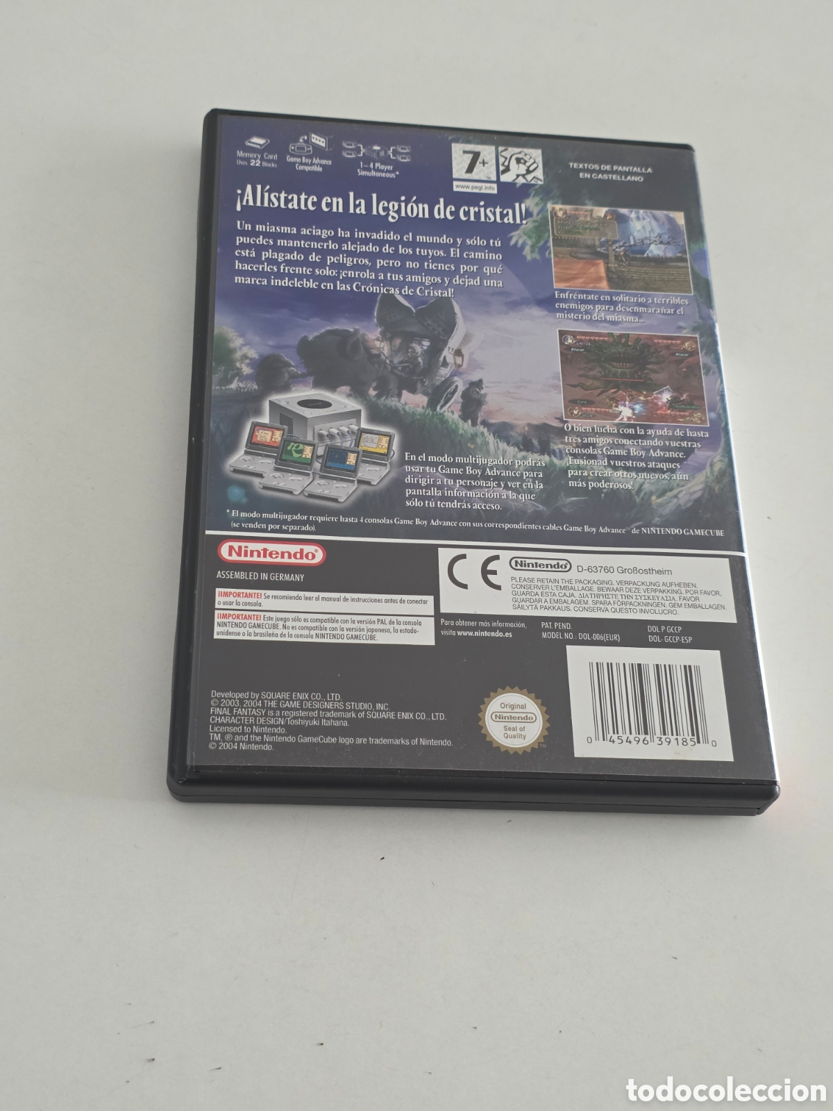Videojuegos y consolas: final fantasy crystal chronicles gamecube completo pal - Foto 10