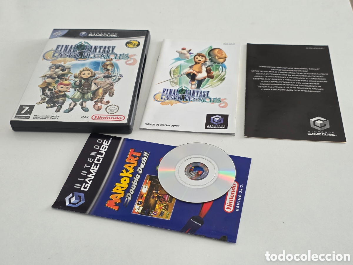 Videojuegos y consolas: final fantasy crystal chronicles gamecube completo pal - Foto 12