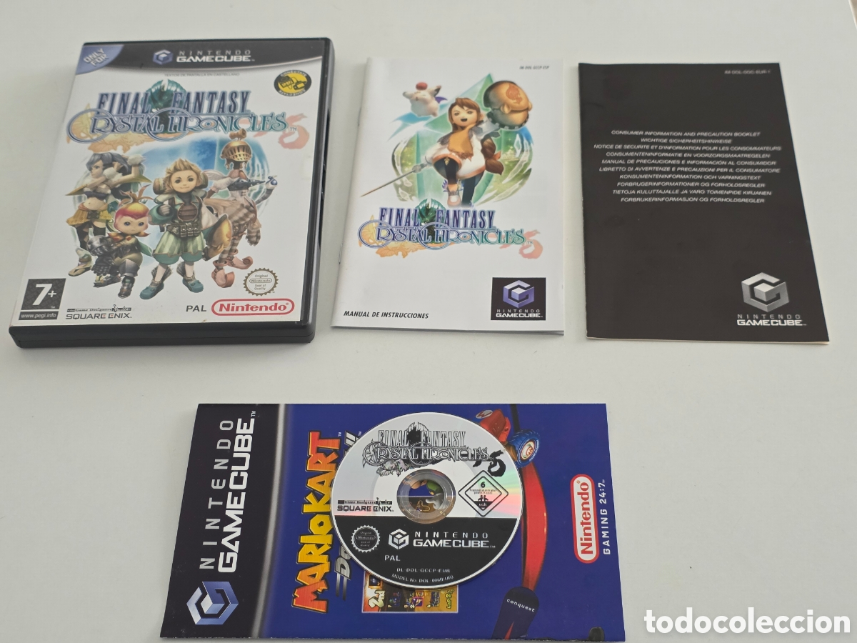 Videojuegos y consolas: final fantasy crystal chronicles gamecube completo pal - Foto 13