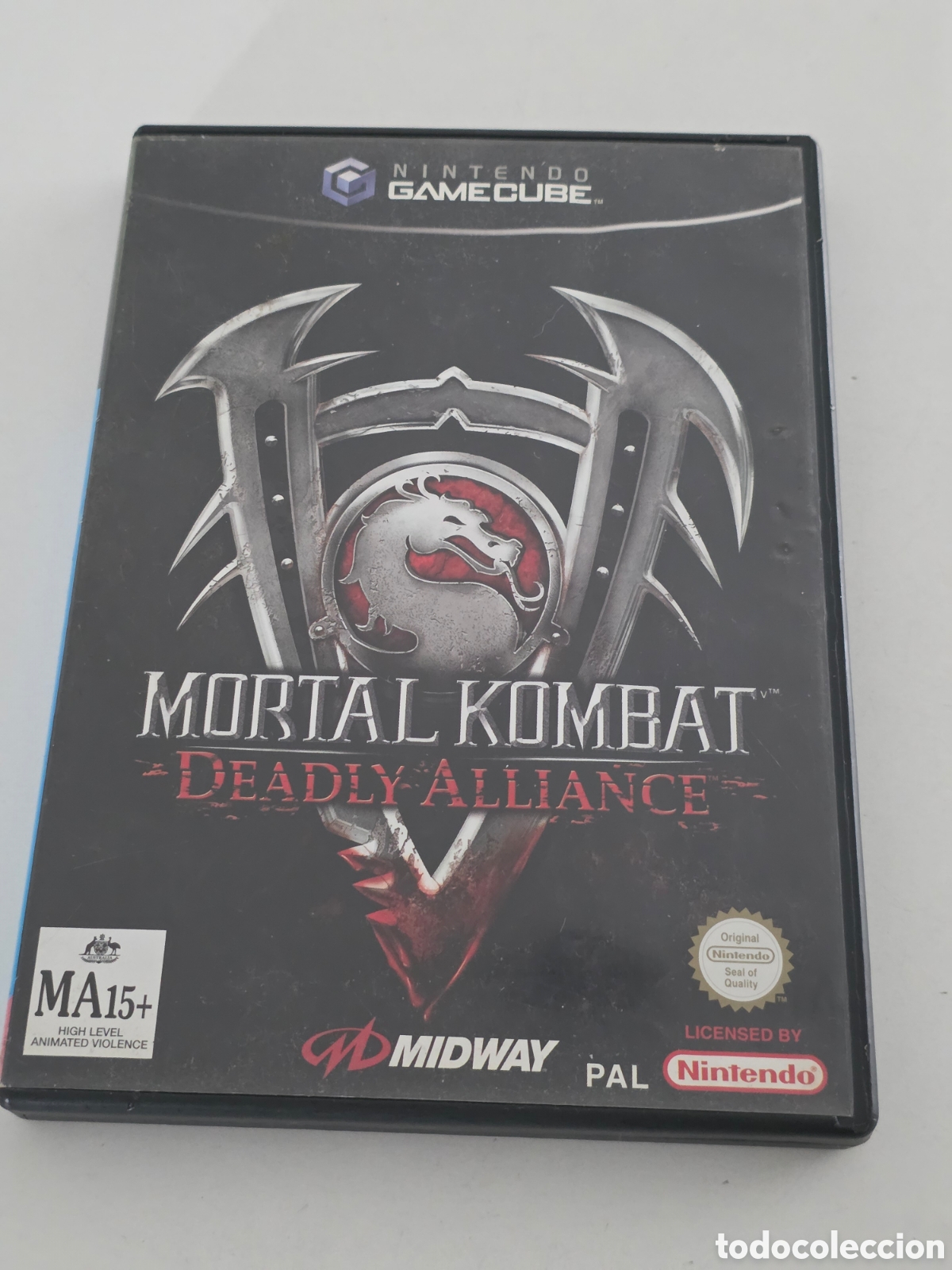 Videojuegos y consolas: mortal kombat deadly alliance gamecube completo pal - Foto 2