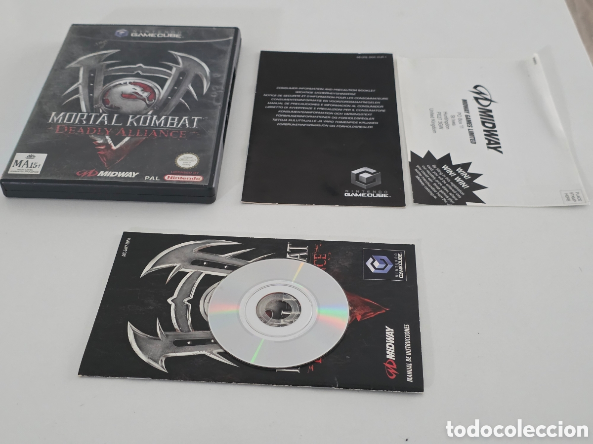 Videojuegos y consolas: mortal kombat deadly alliance gamecube completo pal - Foto 7