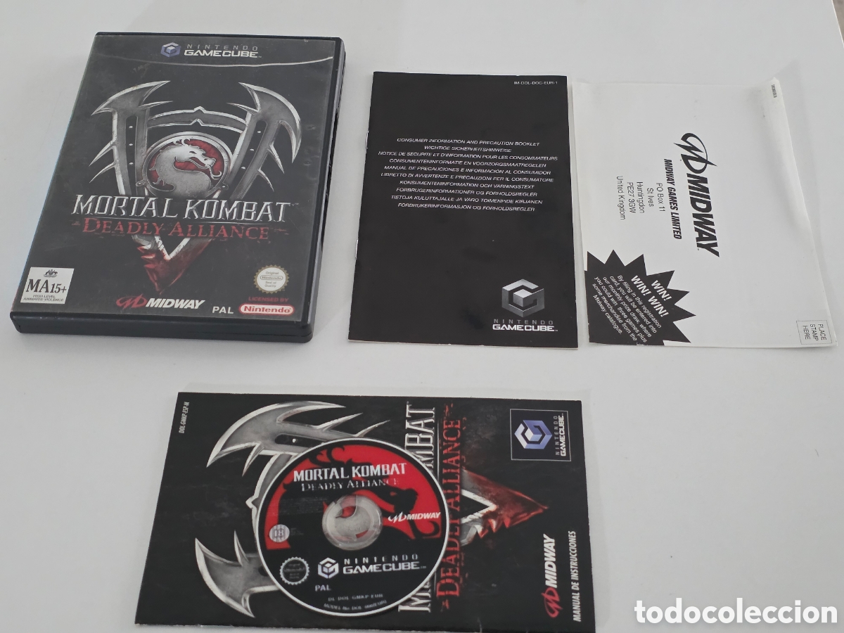 Videojuegos y consolas: mortal kombat deadly alliance gamecube completo pal - Foto 9