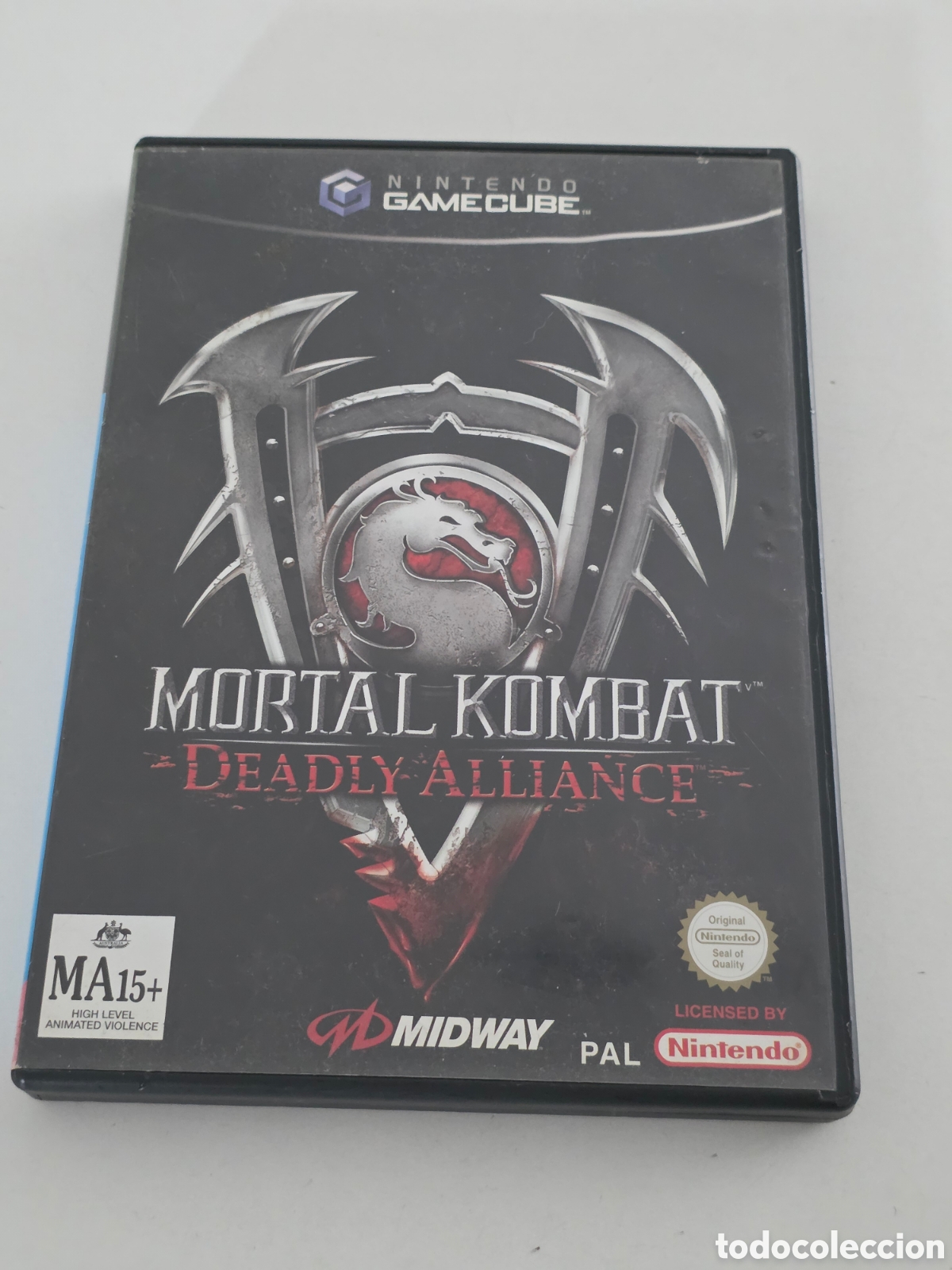Videojuegos y consolas: mortal kombat deadly alliance gamecube completo pal - Foto 1