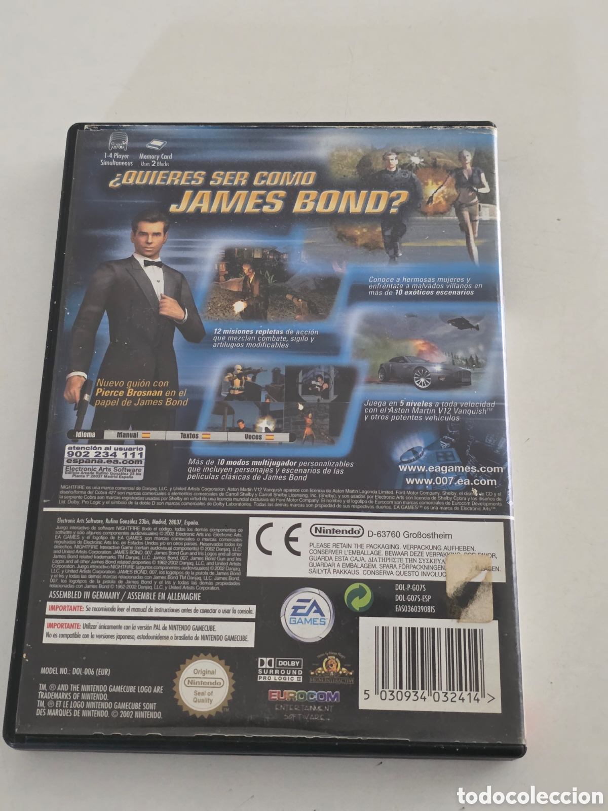 Videojuegos y consolas: 007 Nightfire Nintendo GameCube Completo PAL - Foto 2
