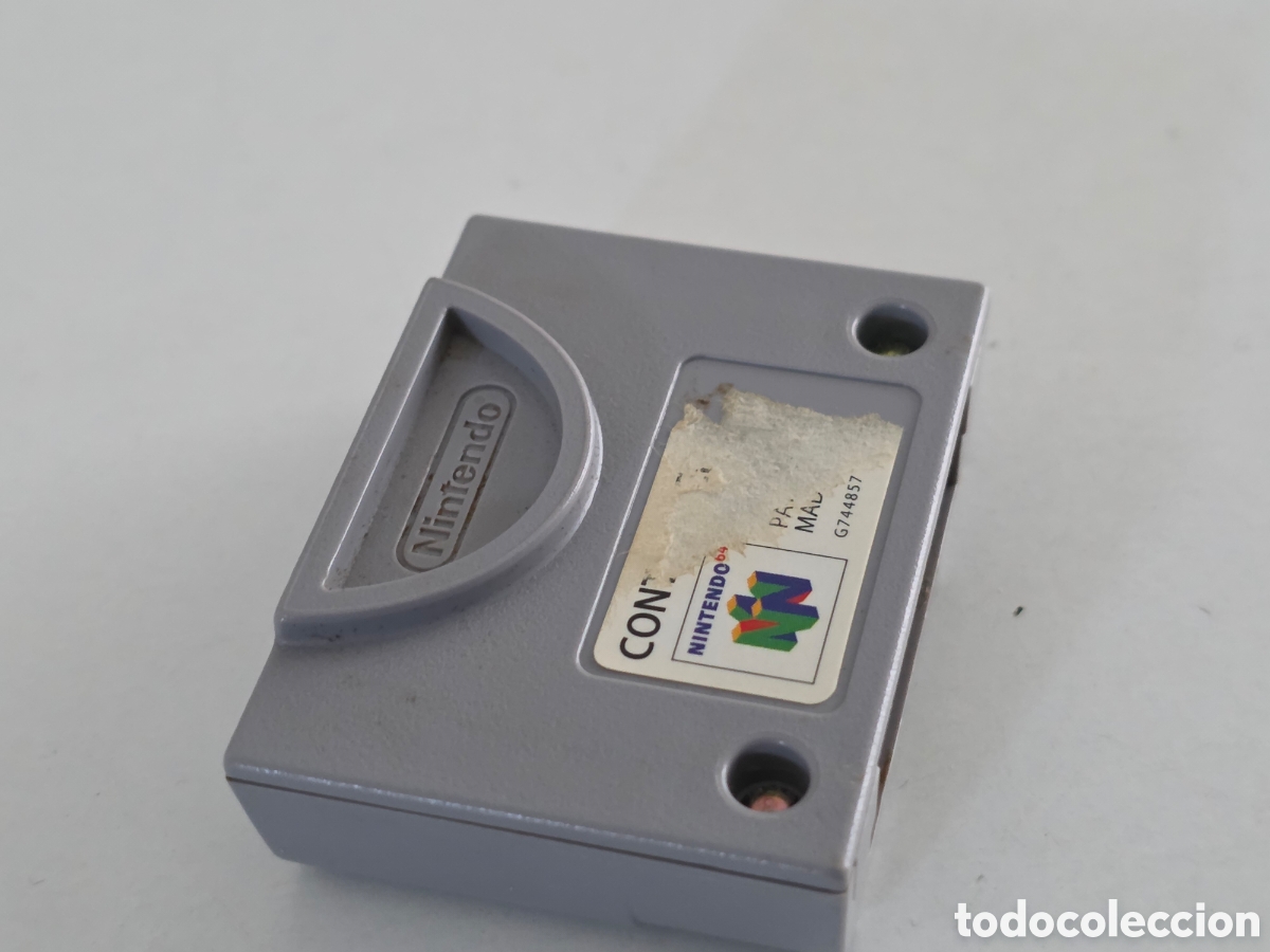 Videojuegos y consolas: mando nintendo 64 original azul + controller pak memoria - Foto 10
