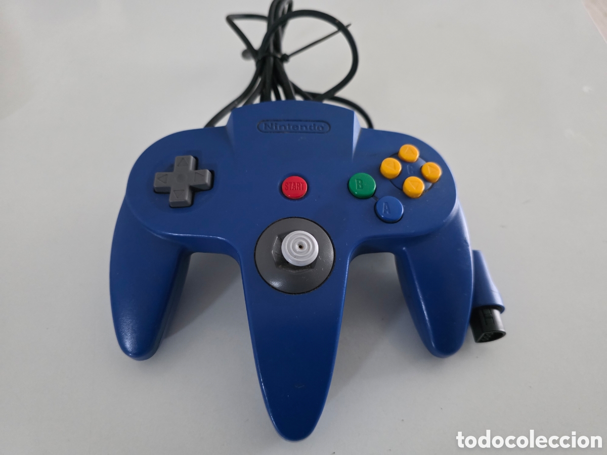 Videojuegos y consolas: mando nintendo 64 original azul + controller pak memoria - Foto 15