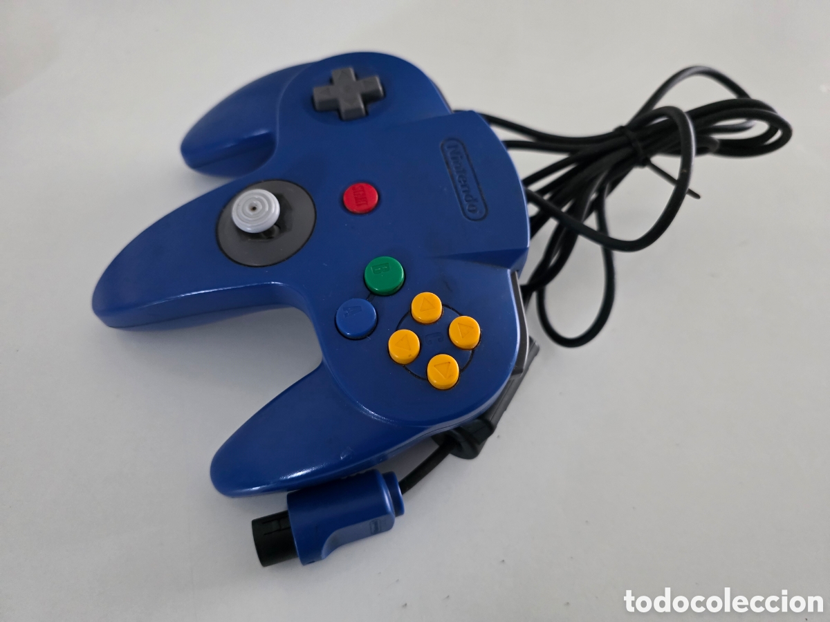Videojuegos y consolas: mando nintendo 64 original azul + controller pak memoria - Foto 16
