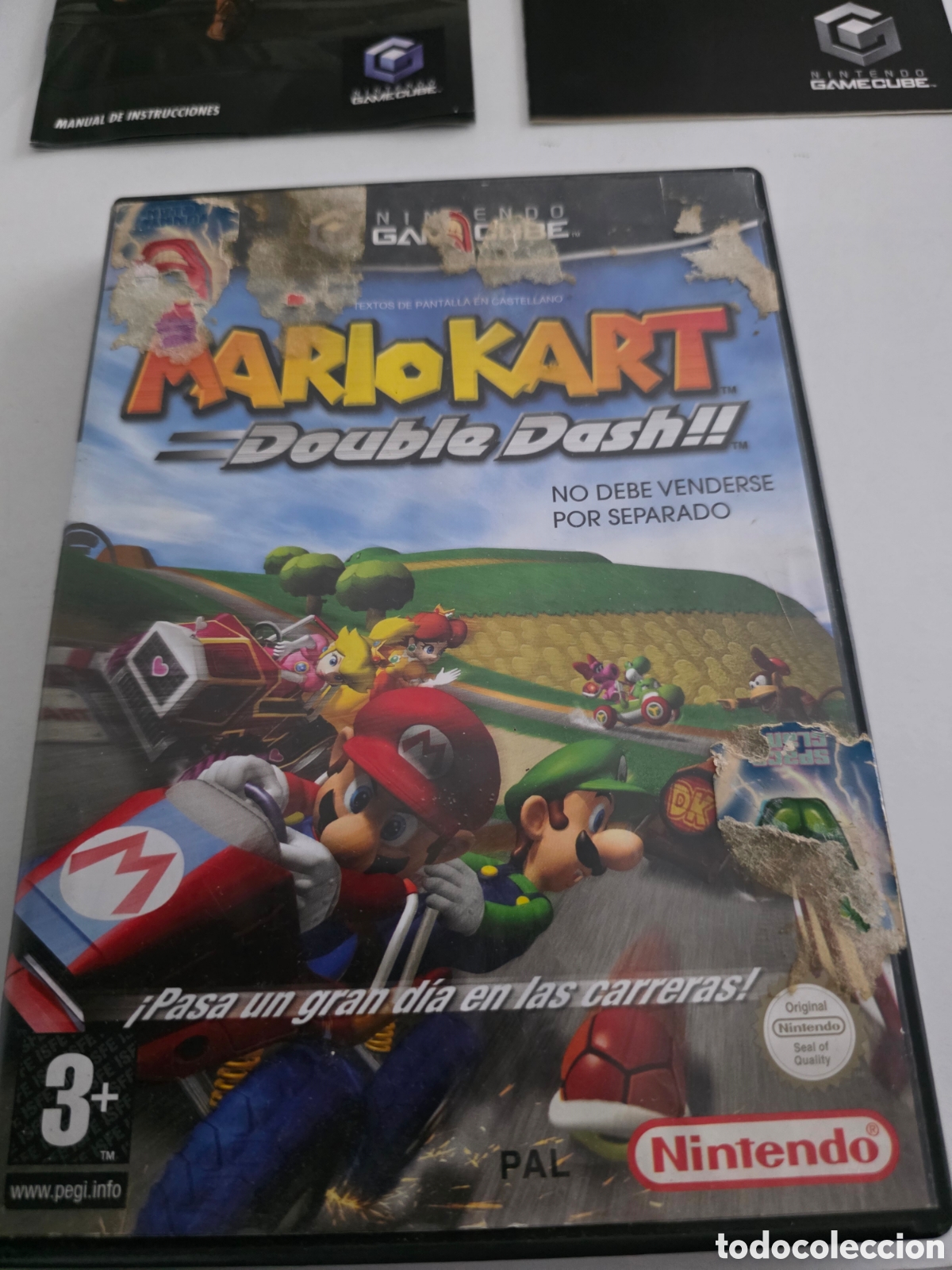 Videojuegos y consolas: cajas originales gamecube metroid prime mario kart double dash - Foto 9