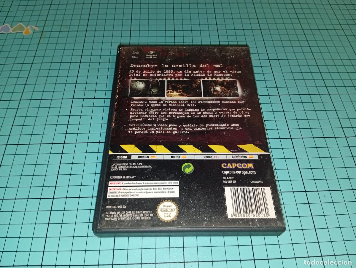 Videojuegos y consolas: Juego Nintendo Game Cube Resident evil zero gamecube - Foto 5