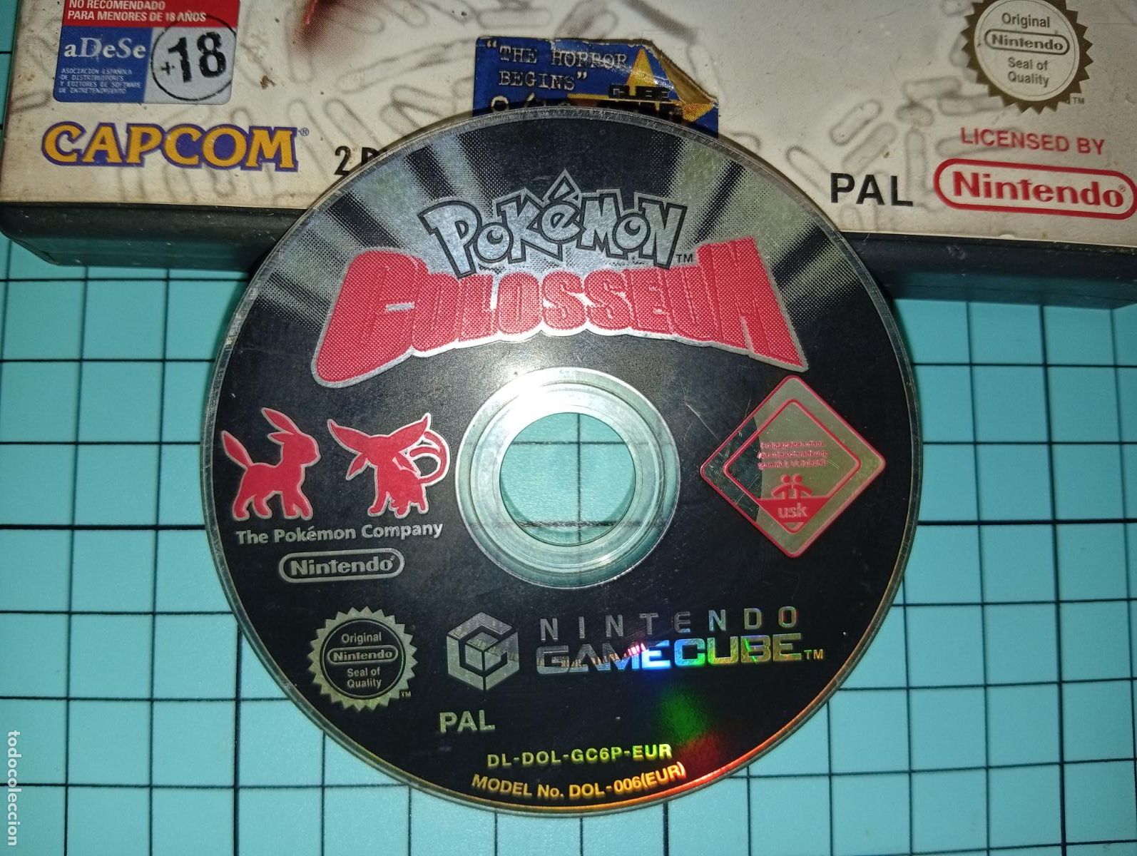 Videojuegos y consolas: Juego Nintendo Game Cube Pok&eacute;mon Collsseum gamecube - Foto 1