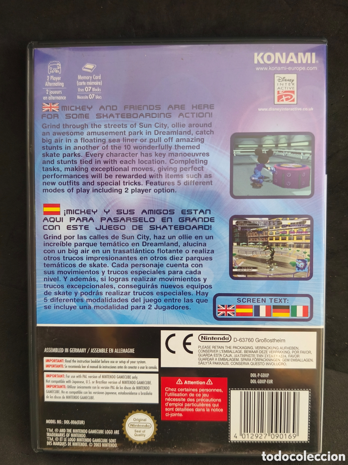 Videojuegos y consolas: Game Cube Disney Sports Skateboarding - Foto 2