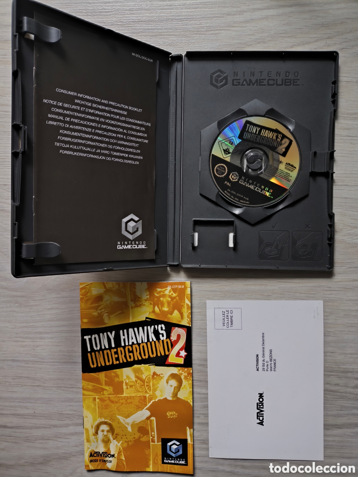 Videojuegos y consolas: Juego Tony hawks 2 underground Nintendo Gamecube pal - Foto 2