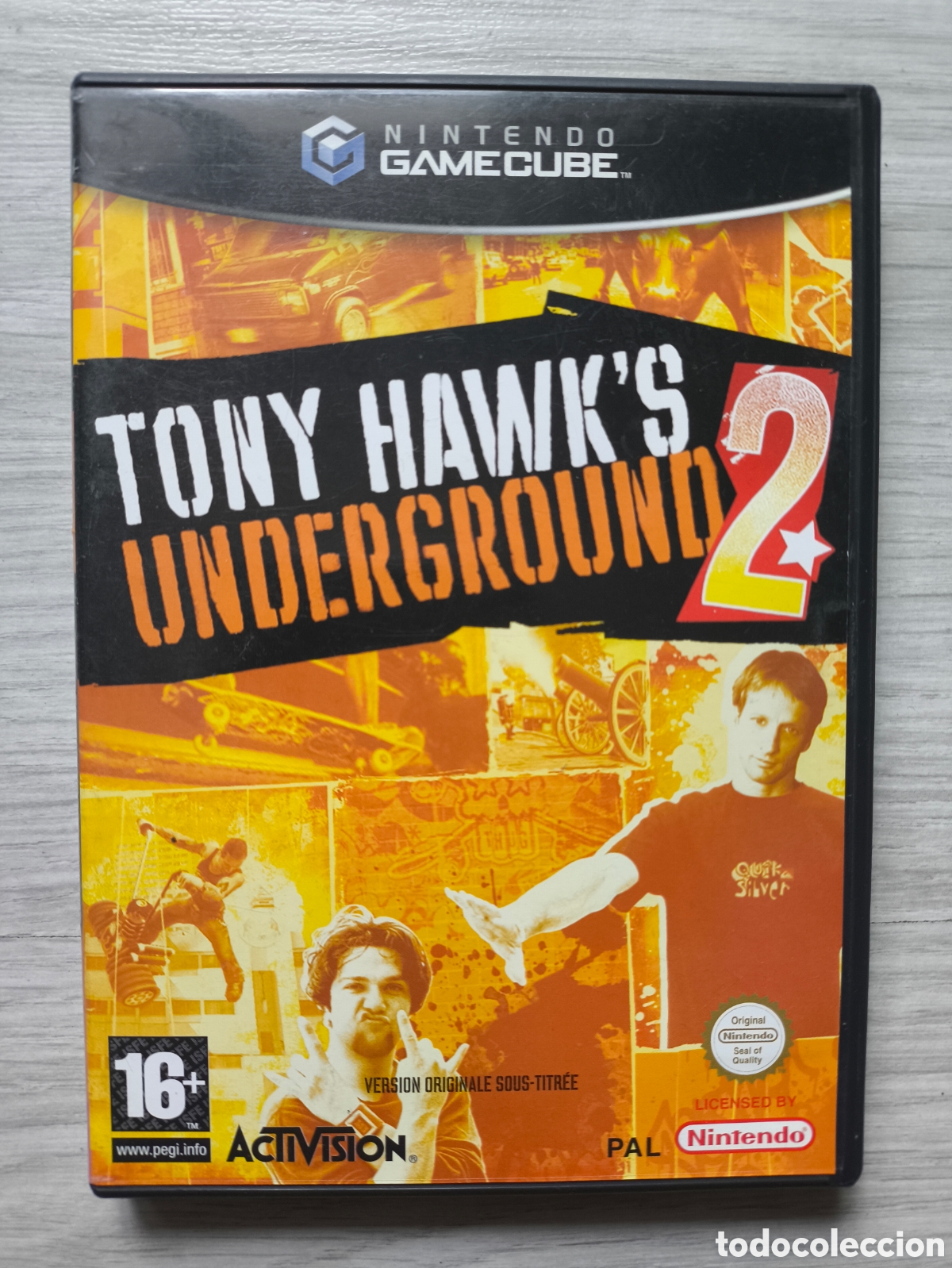 Videojuegos y consolas: Juego Tony hawks 2 underground Nintendo Gamecube pal - Foto 1