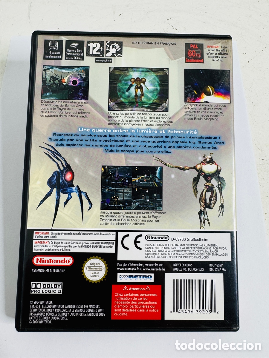 Videojuegos y consolas: Metroid Prime 2: Echoes para Nintendo GameCube Game Cube - Foto 3