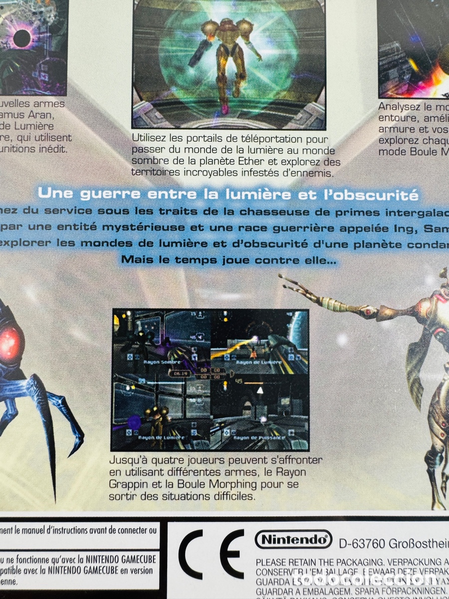 Videojuegos y consolas: Metroid Prime 2: Echoes para Nintendo GameCube Game Cube - Foto 4