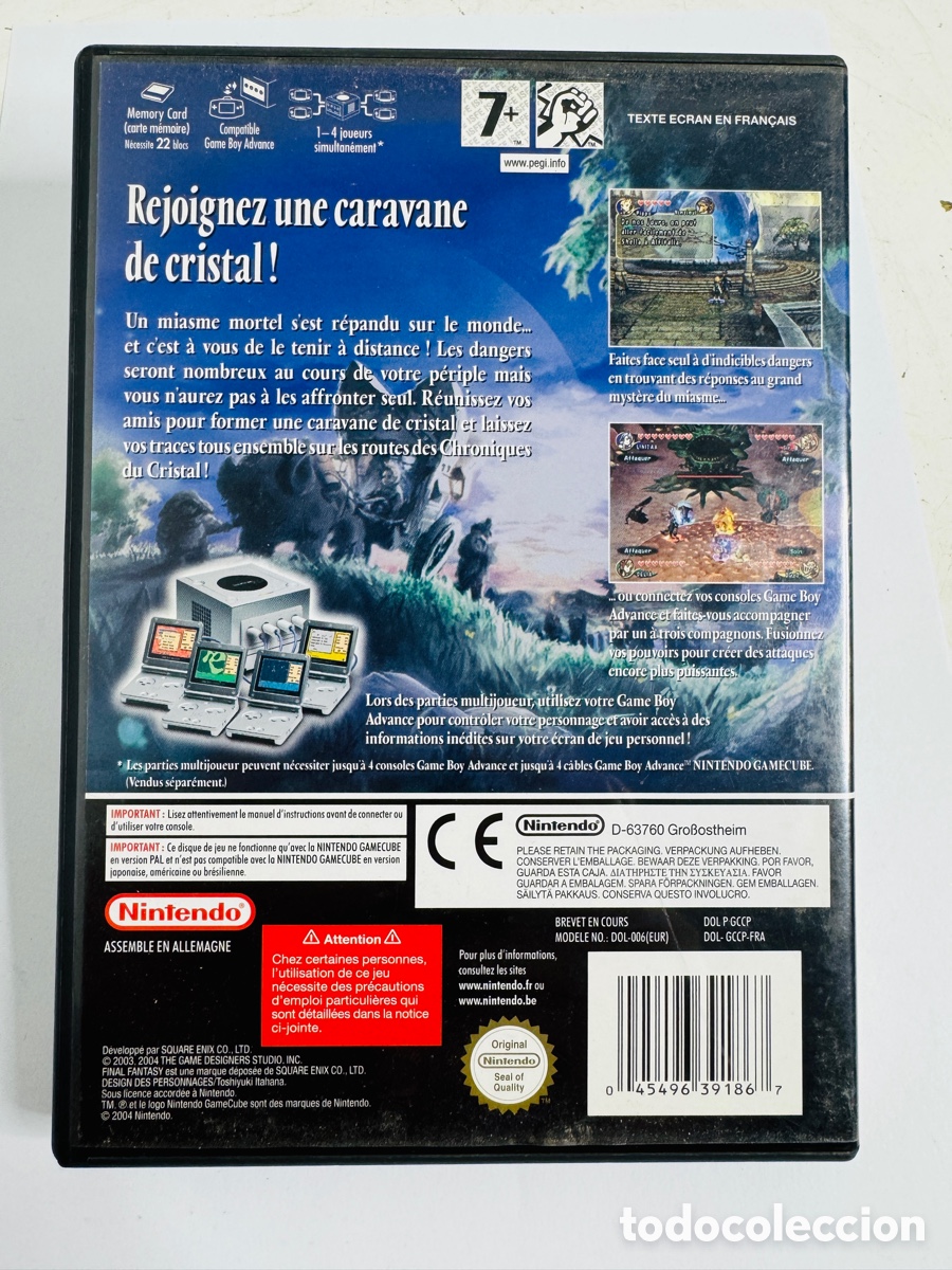 Videojuegos y consolas: Final Fantasy Crystal Chronicles para la consola Nintendo GameCube - Foto 3