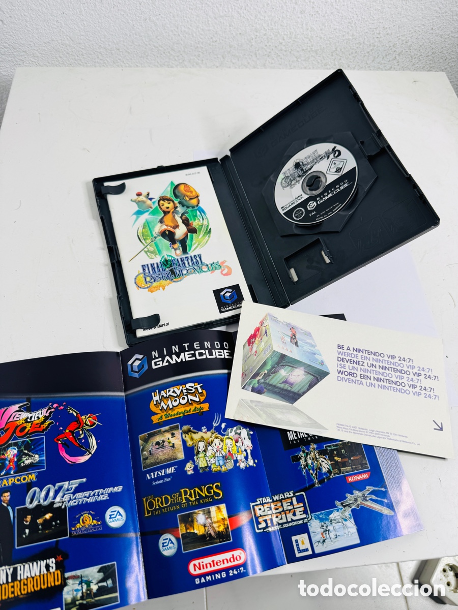 Videojuegos y consolas: Final Fantasy Crystal Chronicles para la consola Nintendo GameCube - Foto 6