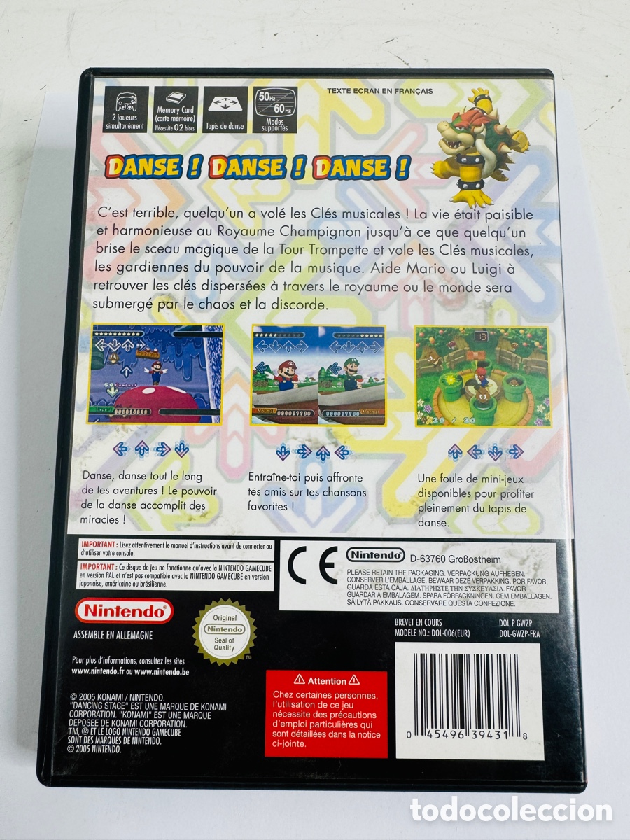 Videojuegos y consolas: Dancing Stage Mario Mix Nintendo GameCube - Foto 3