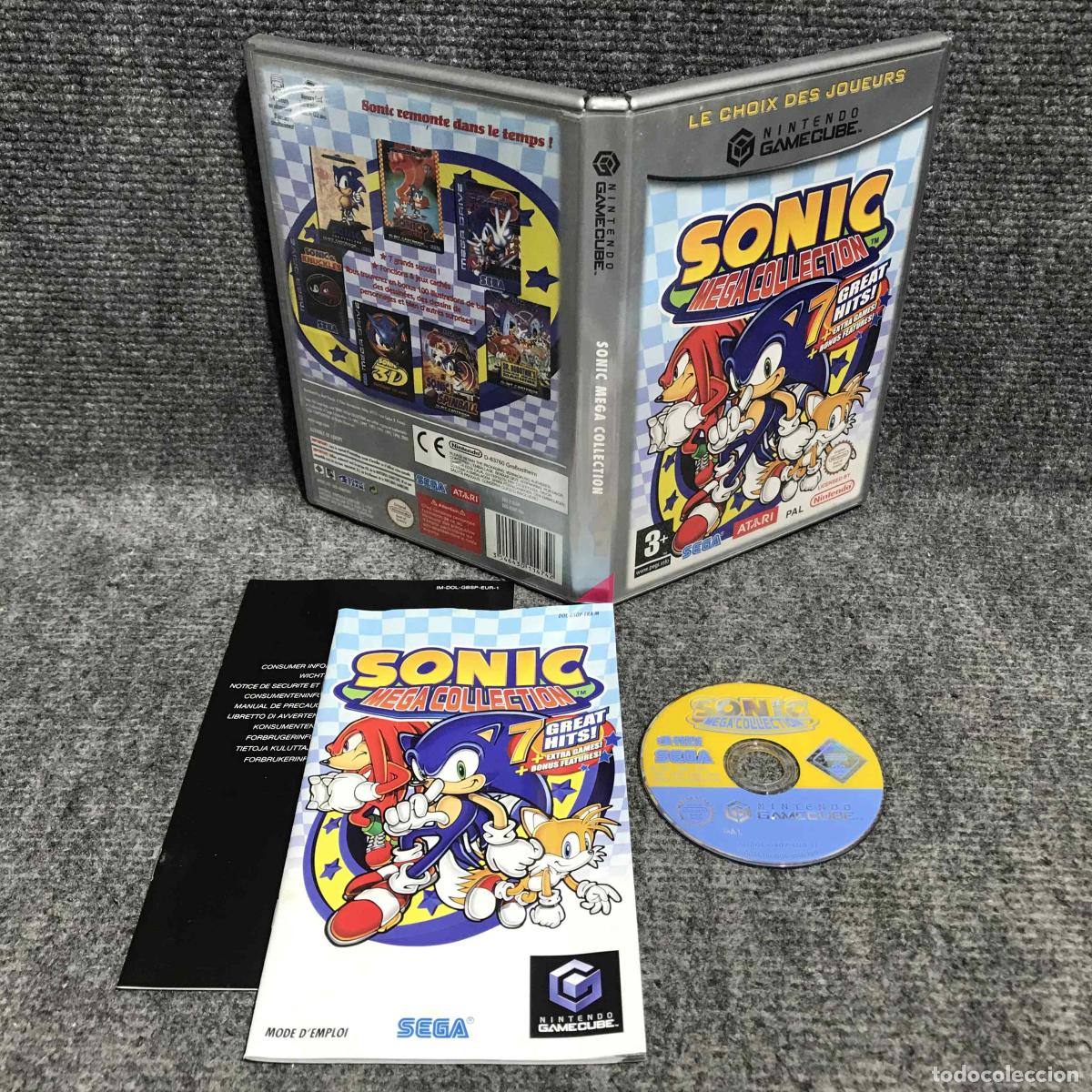 Videojuegos y consolas: SONIC MEGA COLLECTION NINTENDO GAME CUBE - Foto 1