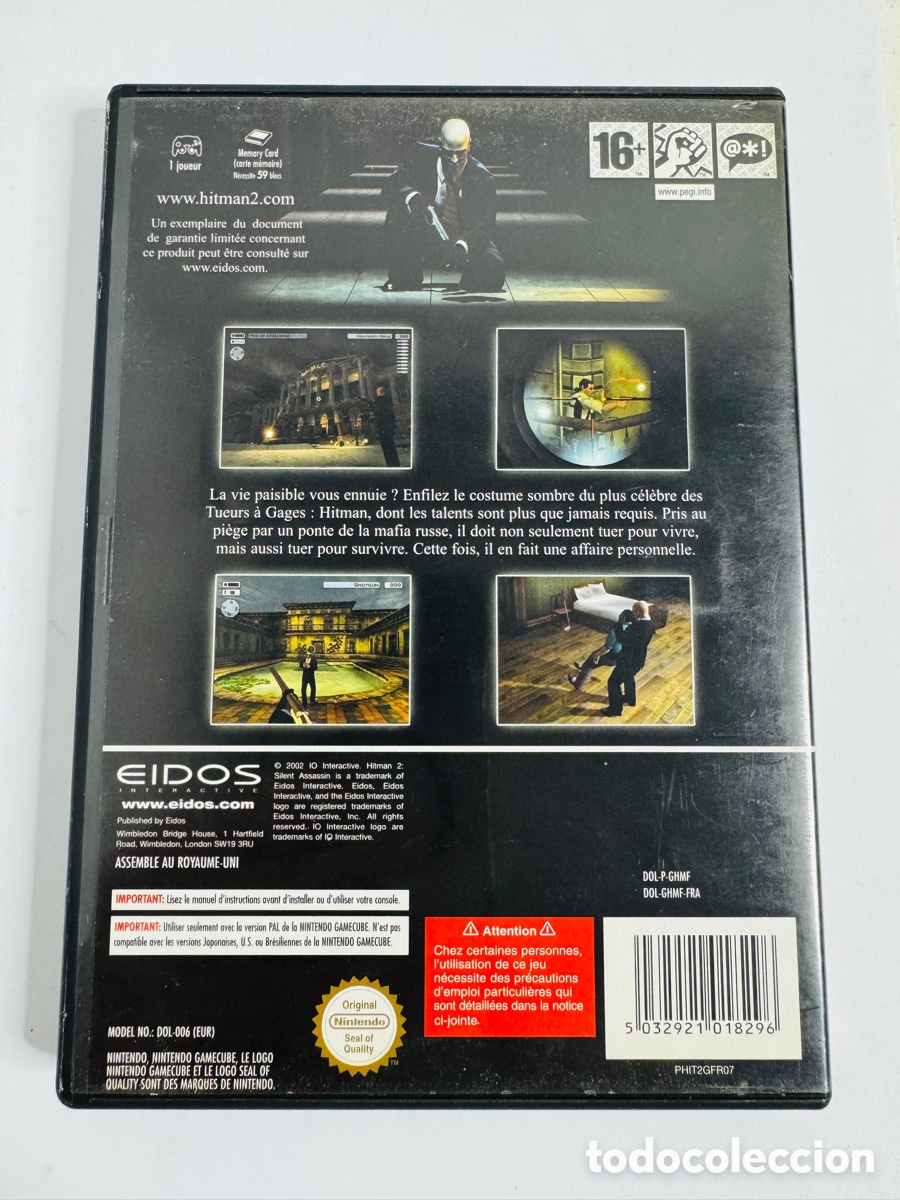 Videojuegos y consolas: Hitman 2: Silent Assassin (Nintendo GameCube, 2003) - Foto 3