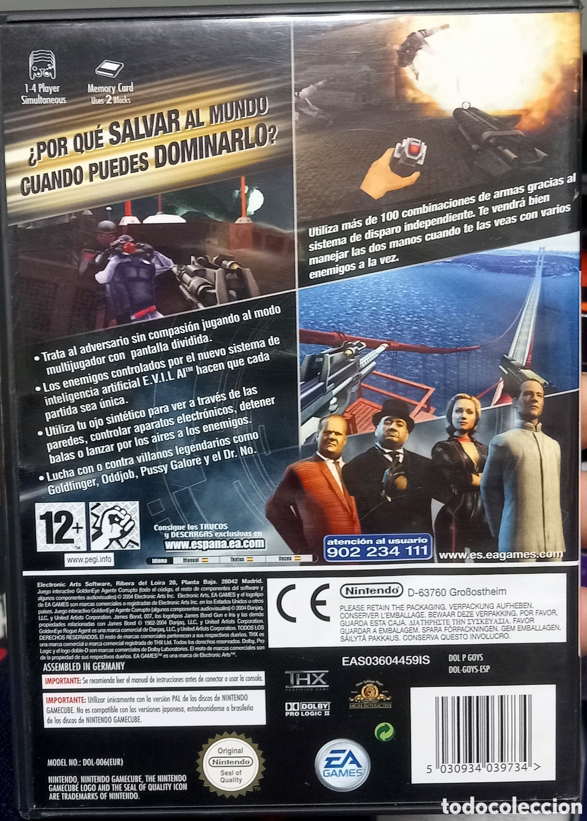 Videojuegos y consolas: Goldeneye agente corrupto gamecube - Foto 4
