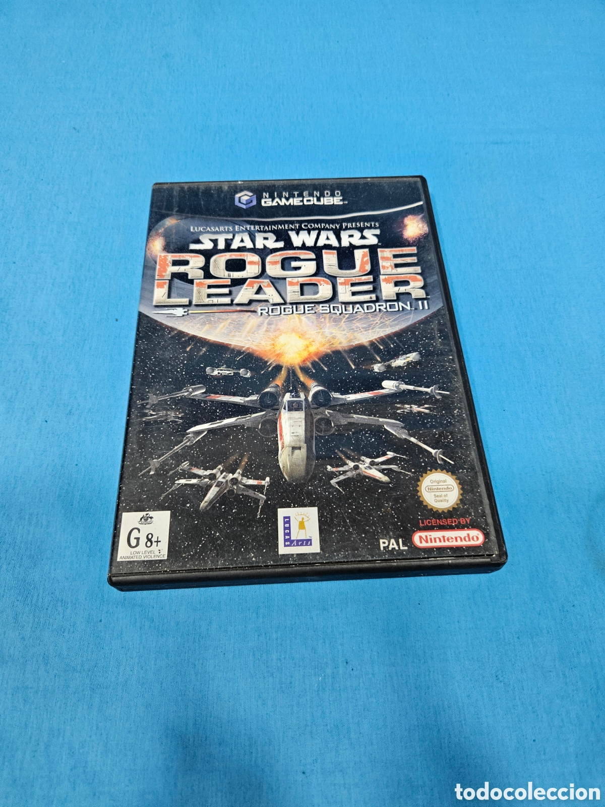 Video Games and Consoles: JUEGO NINTENDO GAME CUBE. STAR WARS ROGUE LEADER. ROGUE SQUADRON II . FALTA EL MANUAL
