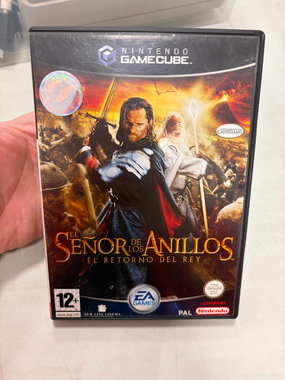 Videojuegos y Consolas: El se&ntilde;or de los anillos el retorno del rey - NINTENDO GAMECUBE GAME CUBE NGC GC PAL ESP Completo