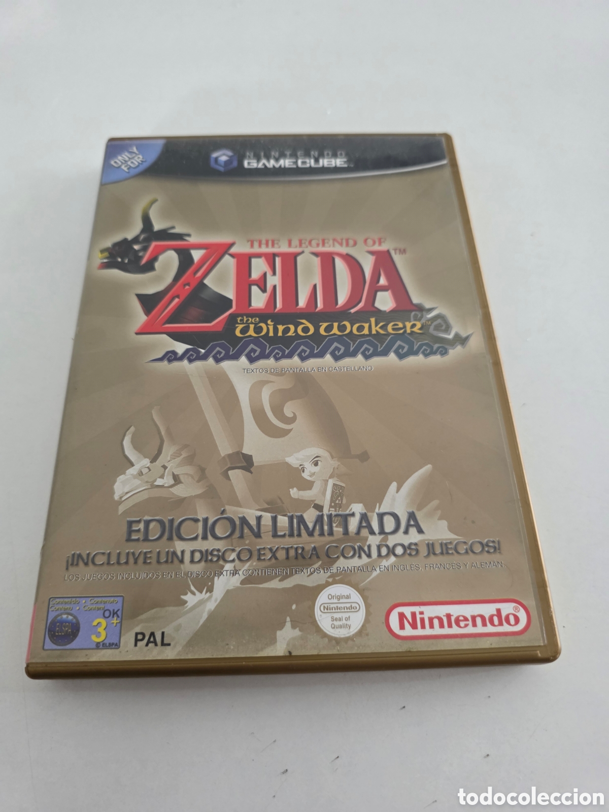 Videojuegos y Consolas: Zelda Wind Waker Edici&oacute;n Limitada GameCube PAL