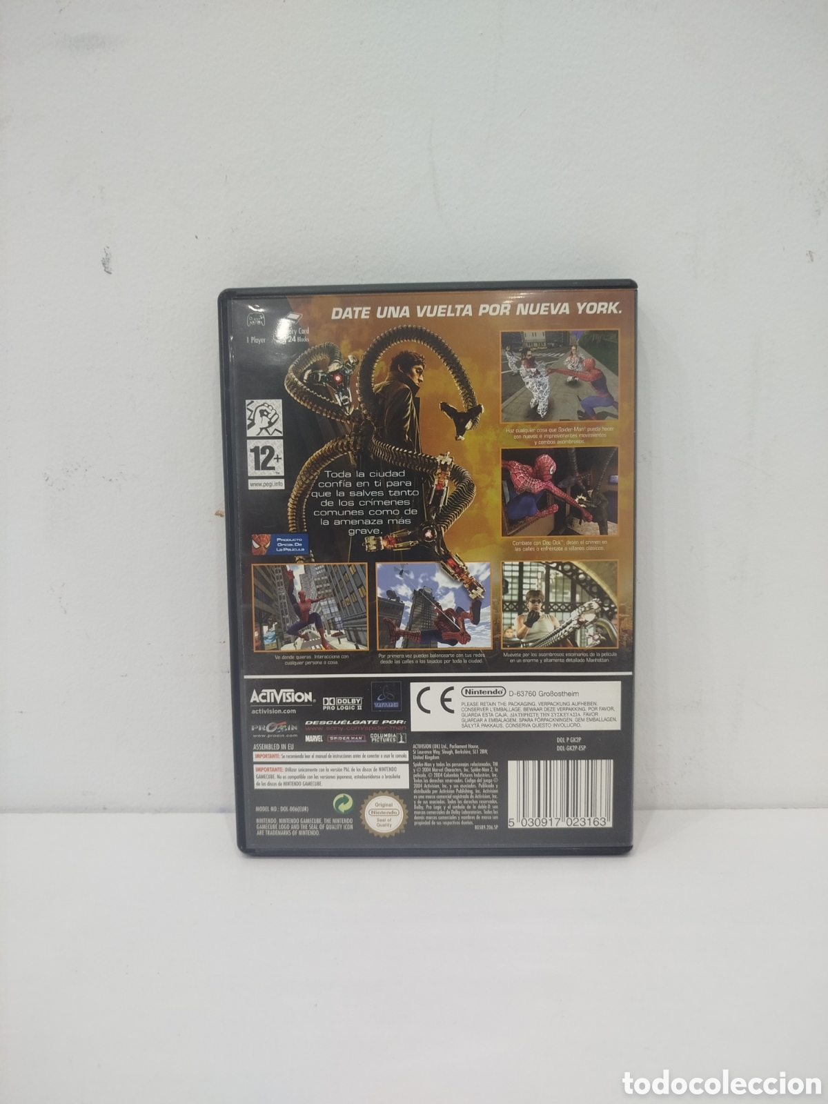 Videojuegos y consolas: SPIDER-MAN 2 GAMECUBE PAL ESPA&Ntilde;A COMPLETO - Foto 2
