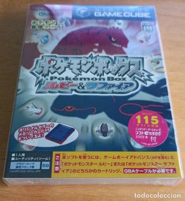Video Games and Consoles: Pok&eacute;mon Box Ruby y Zafiro para Gamecube versi&oacute;n japonesa PRECINTADO
