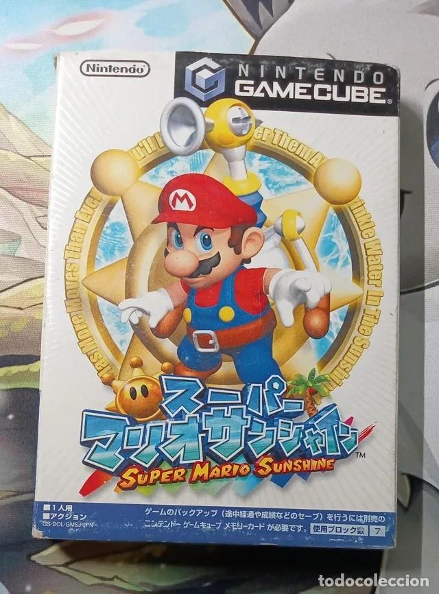 Video Games and Consoles: Mario Sunshine para Gamecube versi&oacute;n japonesa