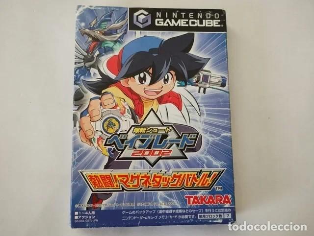 Video Games and Consoles: Bakuten Shoot Beyblade 2002 para Gamecube japon&eacute;s + Tarjeta de registro