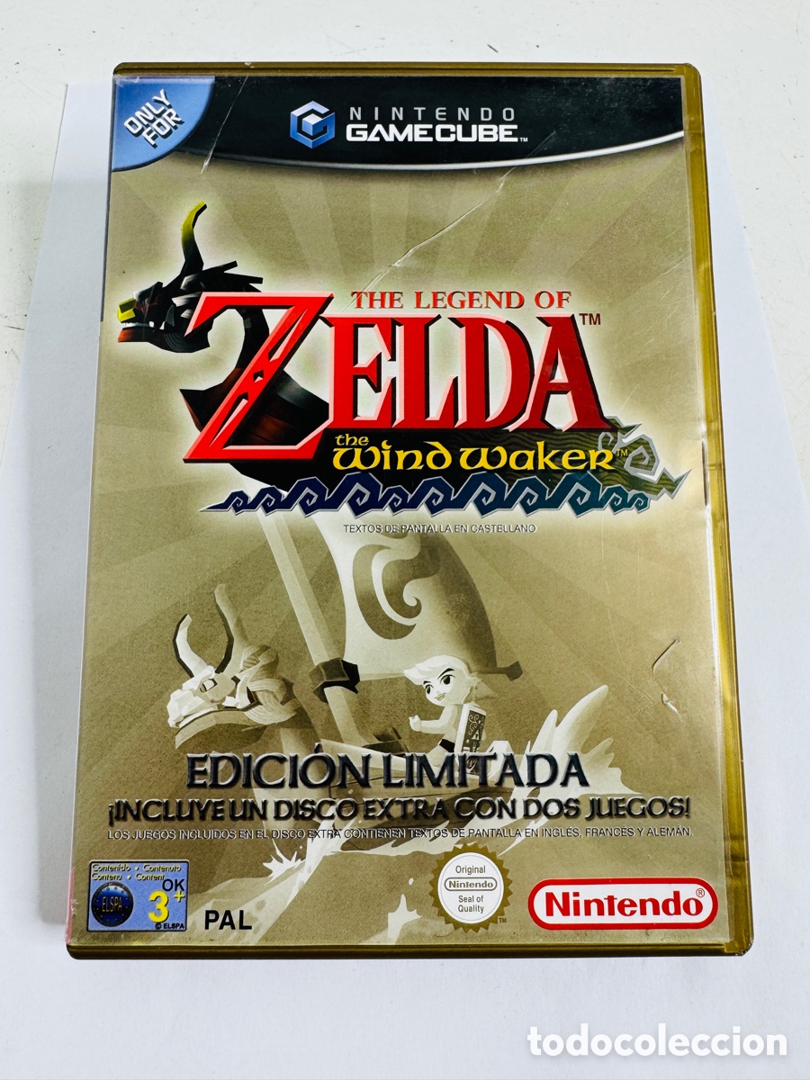 Videojuegos y Consolas: The Legend of Zelda Nintendo GameCube PAL Espa&ntilde;a Edici&oacute;n Limitada