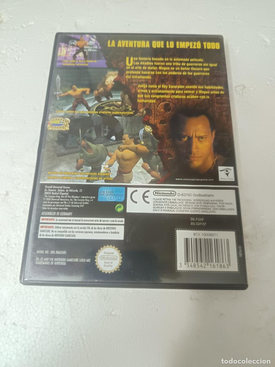 Videojuegos y consolas: Juego Nintendo gamecube el rey escorpi&oacute;n - Foto 2