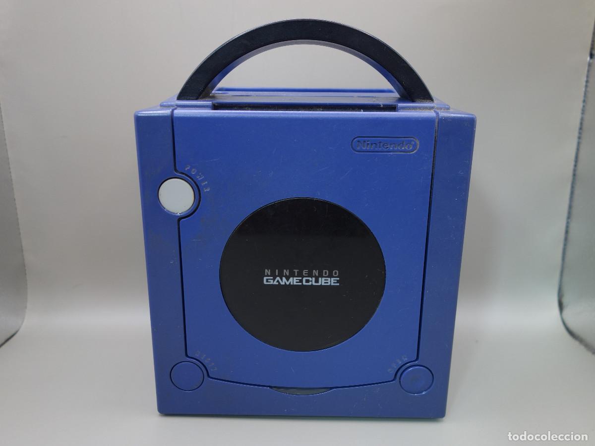 Consola Nintendo GameCube azul morado