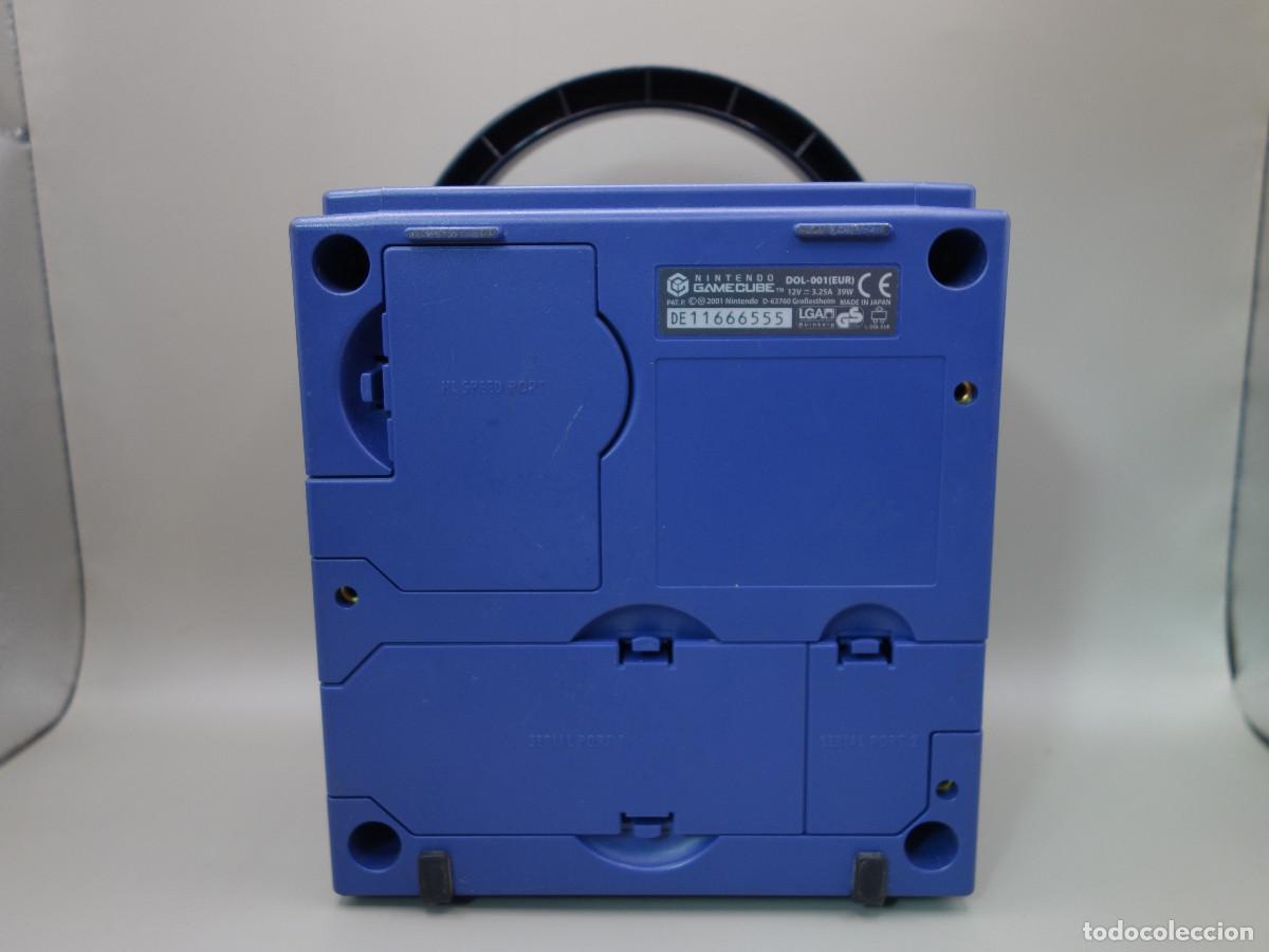 Videojuegos y consolas: CONSOLA NINTENDO GAMECUBE AZUL MORADO - Foto 2