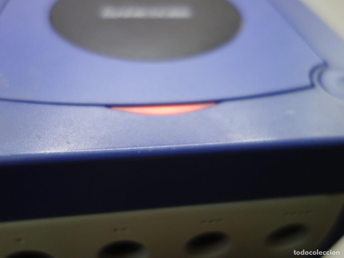 Videojuegos y consolas: CONSOLA NINTENDO GAMECUBE AZUL MORADO - Foto 7