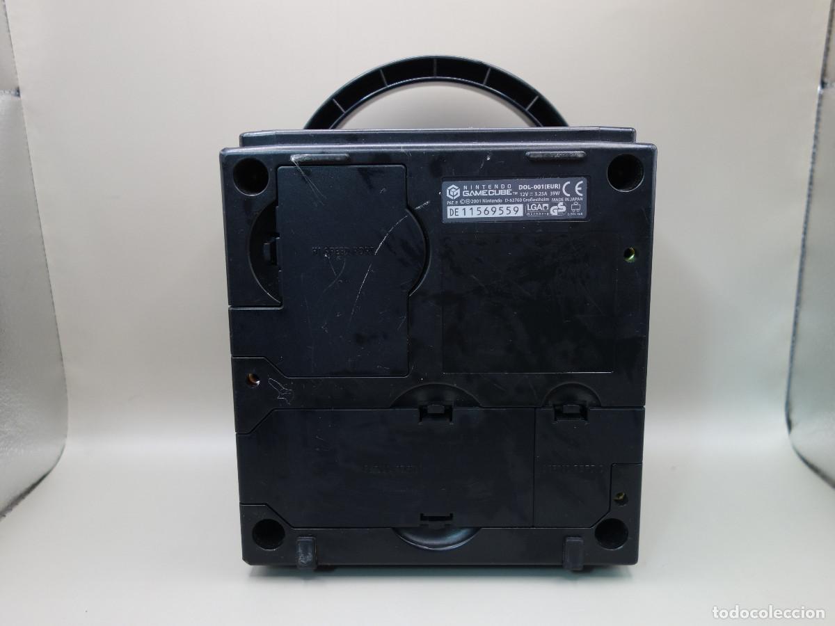 Videojuegos y consolas: CONSOLA NINTENDO GAMECUBE NEGRA - Foto 2