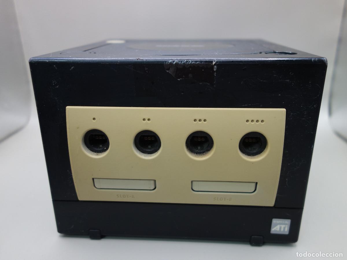 Videojuegos y consolas: CONSOLA NINTENDO GAMECUBE NEGRA - Foto 5