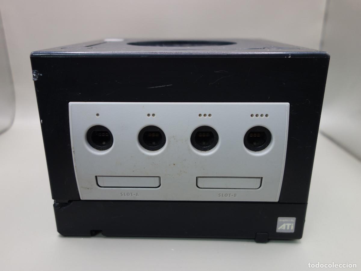 Videojuegos y consolas: CONSOLA NINTENDO GAMECUBE NEGRA - Foto 5