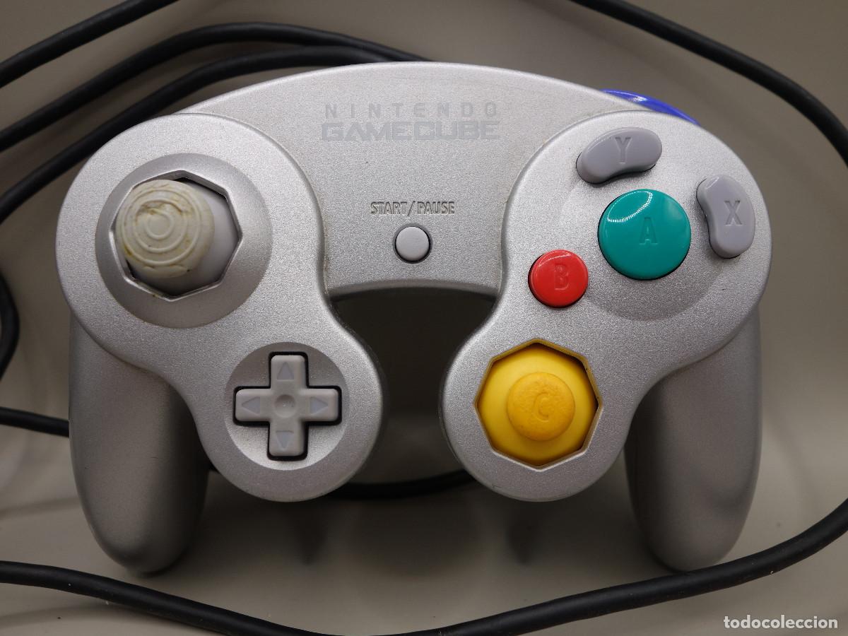 Videojuegos y consolas: MANDO GRIS ORIGINAL DE NINTENDO GAMECUBE - Foto 1