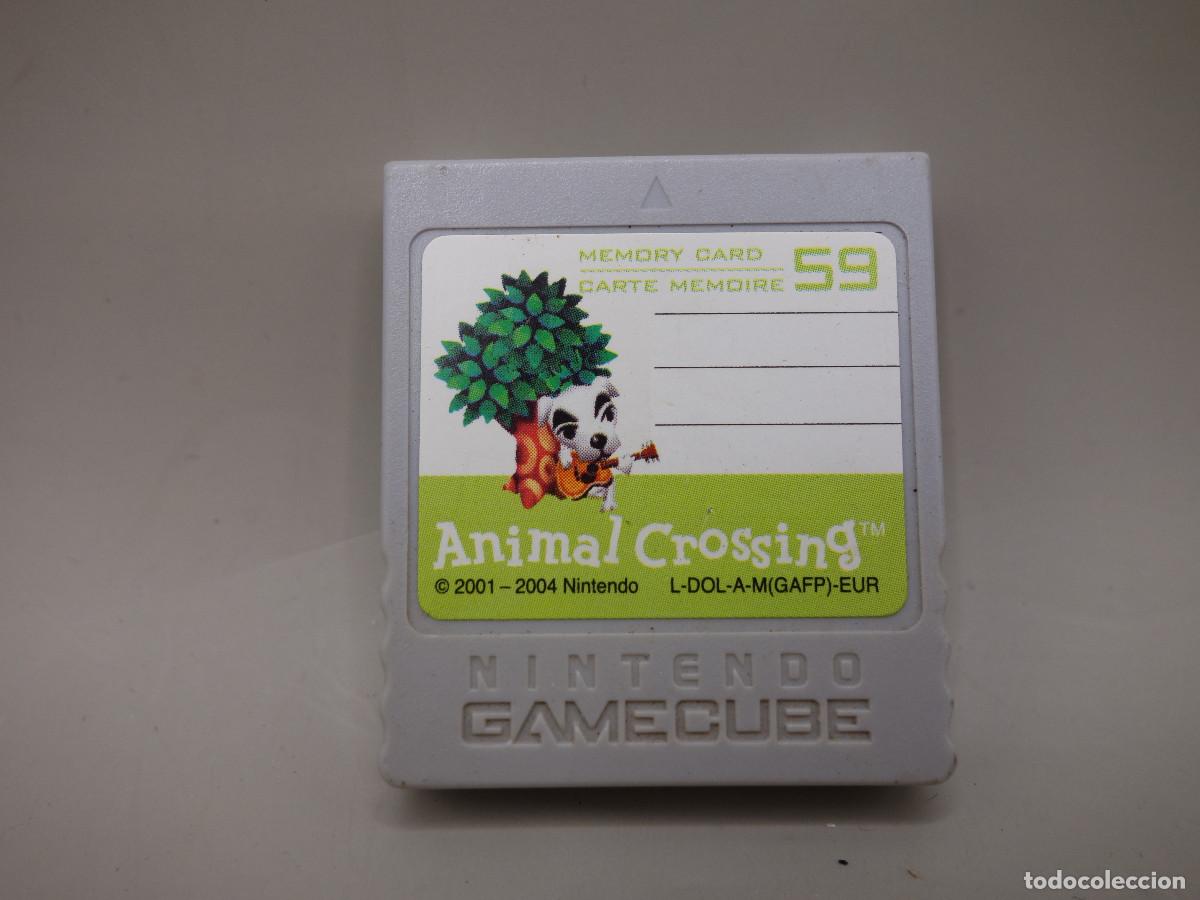 Videojuegos y consolas: MEMORY CARD 59 ANIMAL CROSSING PARA NINTENDO GAMECUBE - Foto 1