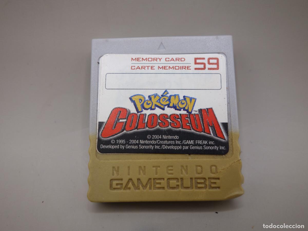 Videojuegos y consolas: MEMORY CARD 59 POKEMON COLOSSEUM PARA NINTENDO GAMECUBE - Foto 1