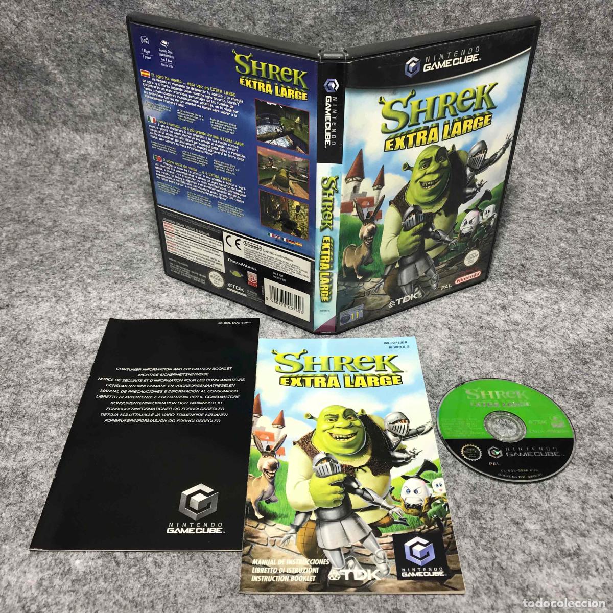 Videojuegos y consolas: SHREK EXTRA LARGE NINTENDO GAME CUBE - Foto 1